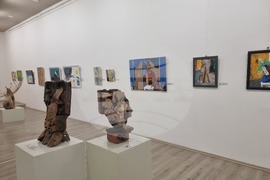 Плевен - коледна изложба - Група на плевенските художници