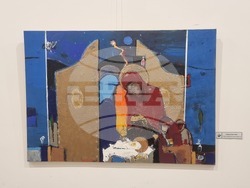 Плевен - коледна изложба - Група на плевенските художници