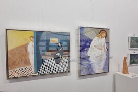 Плевен - коледна изложба - Група на плевенските художници