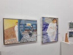 Плевен - коледна изложба - Група на плевенските художници