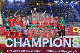 APTOPIX Qatar Arab Cup Soccer