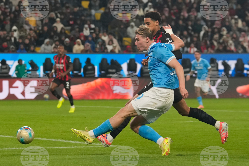 APTOPIX Saudi Arabia Italian Super Cup Soccer