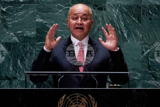 Бившият иракски президент Бархам Салех бе назначен за ръководител на Върховния комисариат на ООН за бежанците