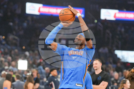 Clippers Thunder Basketball