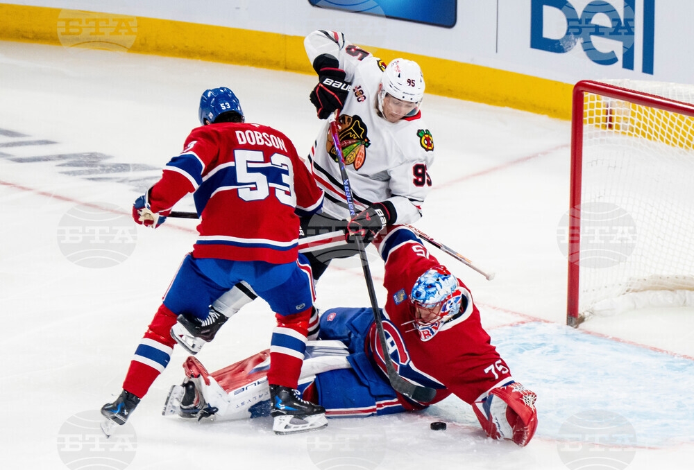 Blackhawks Canadiens Hockey