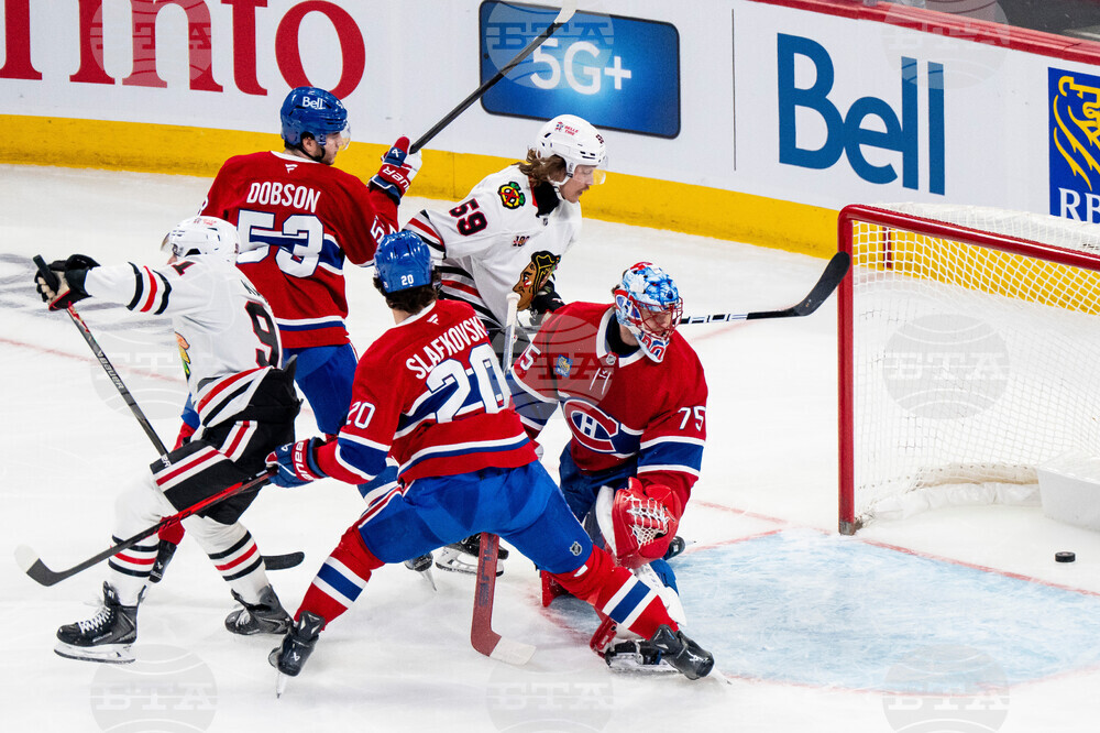 Blackhawks Canadiens Hockey