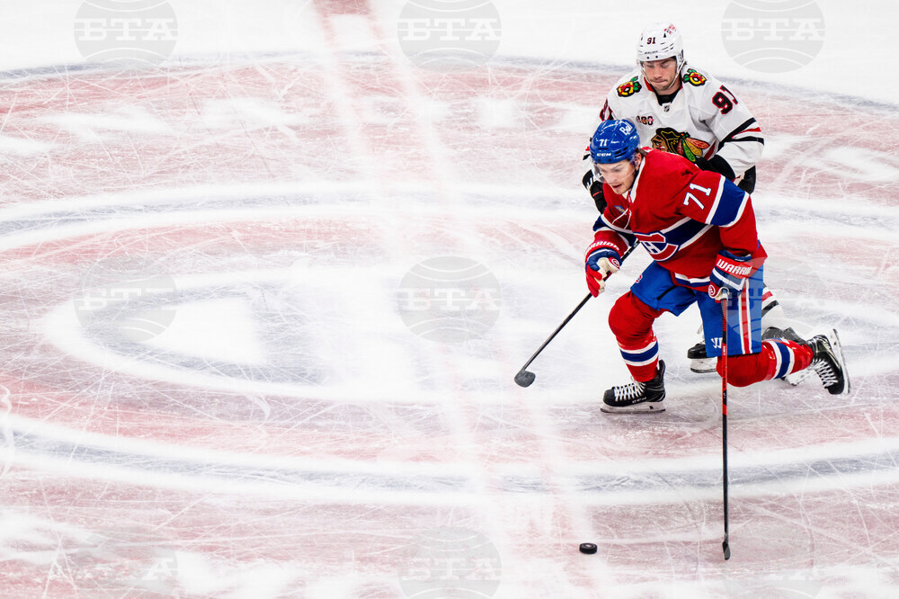 Blackhawks Canadiens Hockey