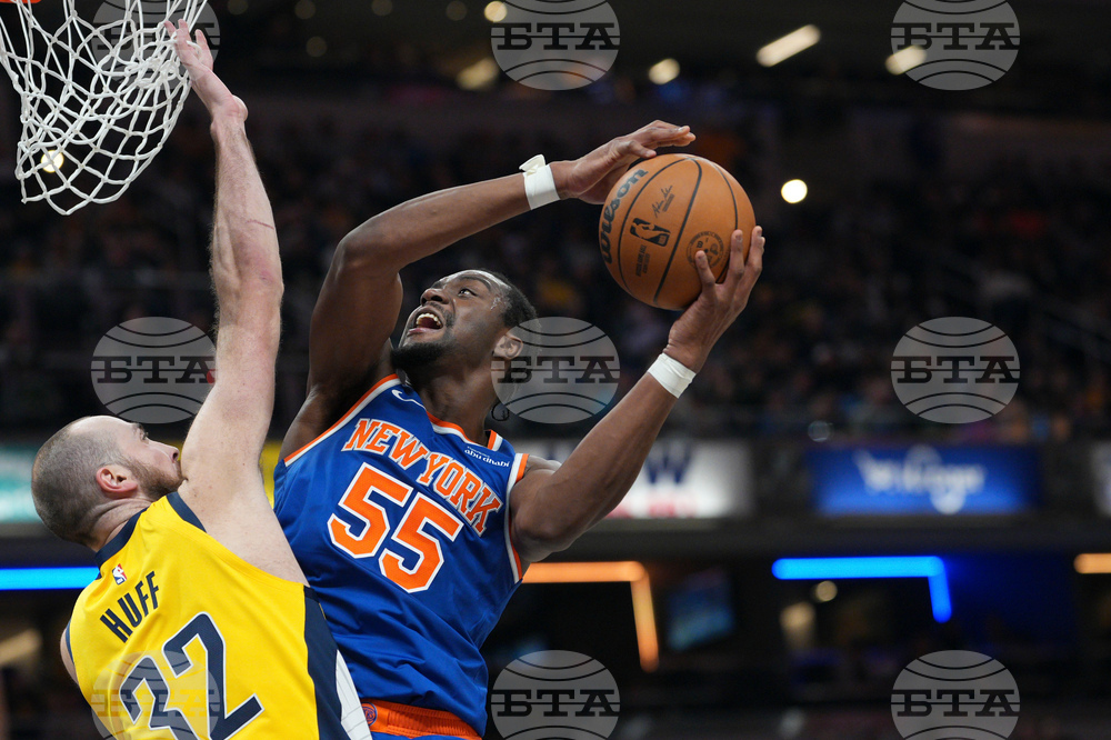 Knicks Pacers Basketball