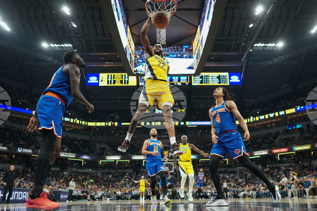APTOPIX Knicks Pacers Basketball