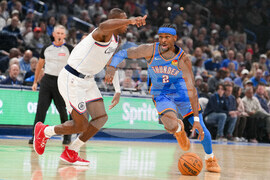 Clippers Thunder Basketball