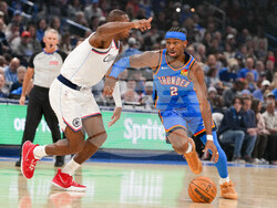 Clippers Thunder Basketball