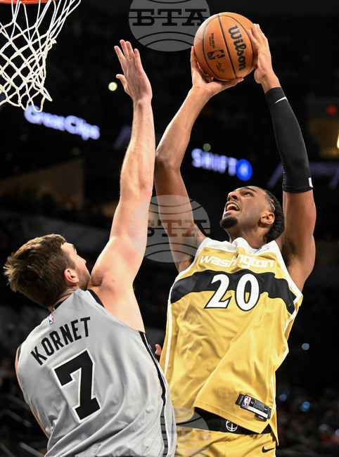 Wizards Spurs Basketball