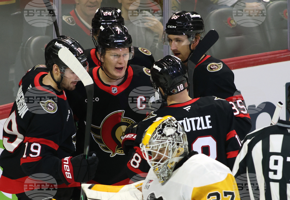 Penguins Senators Hockey