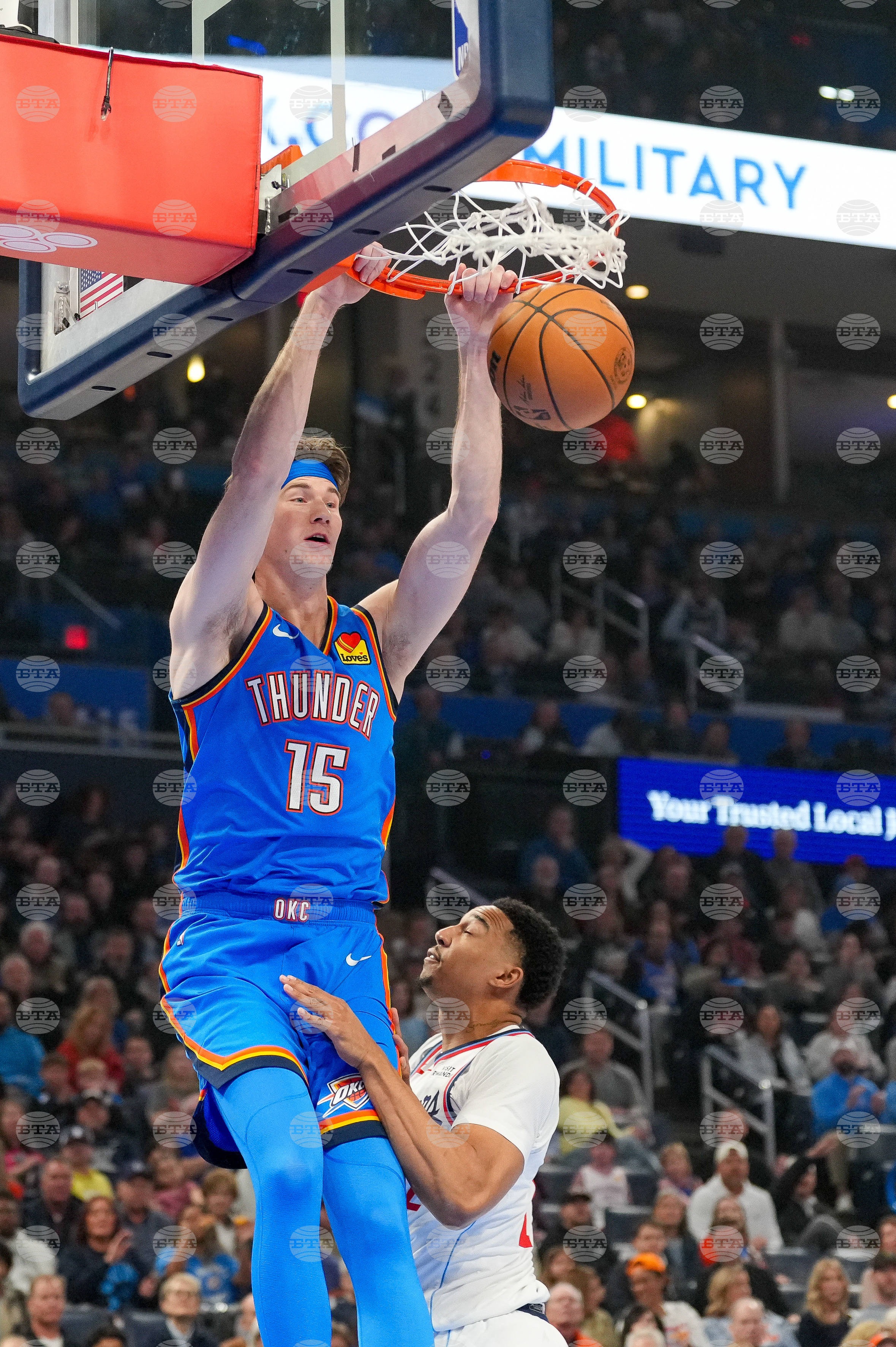 Clippers Thunder Basketball