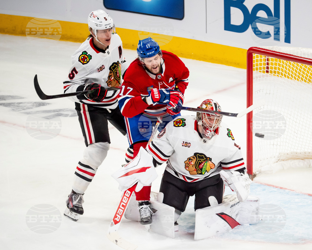 Blackhawks Canadiens Hockey