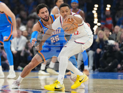 Clippers Thunder Basketball