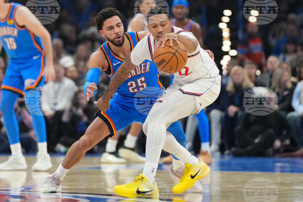 Clippers Thunder Basketball