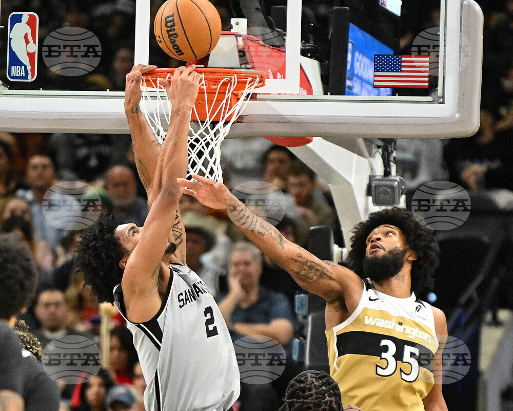 Wizards Spurs Basketball