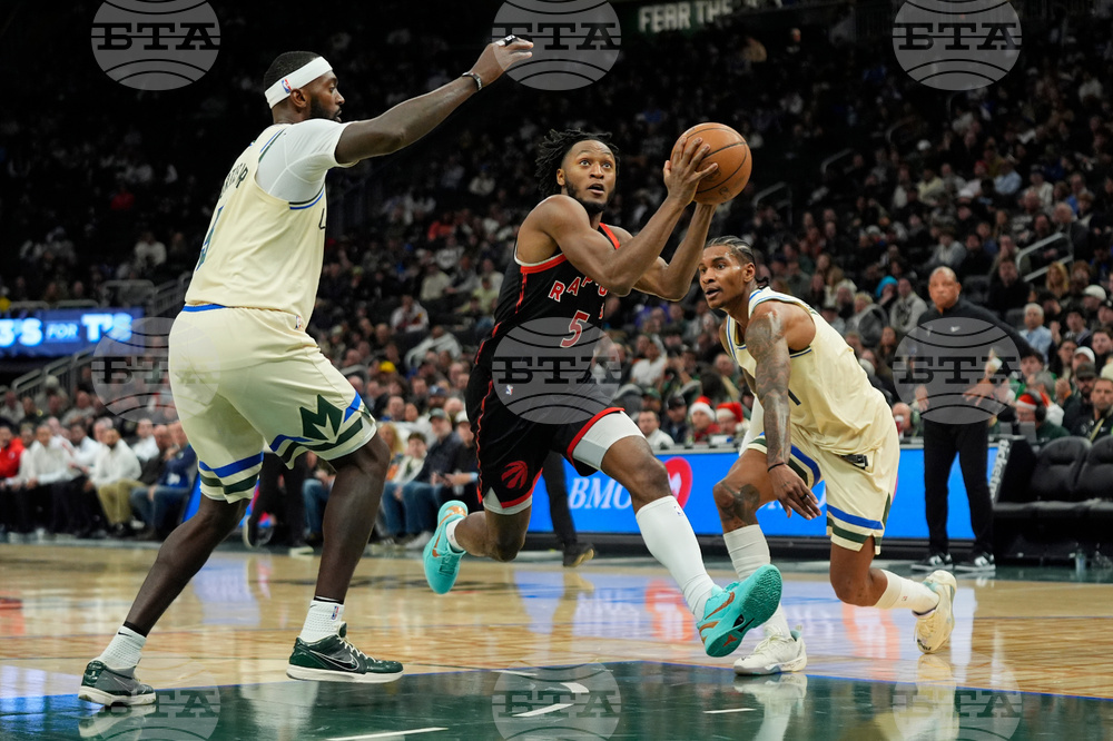 Raptors Bucks Basketball