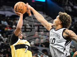 Wizards Spurs Basketball