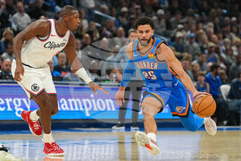 Clippers Thunder Basketball