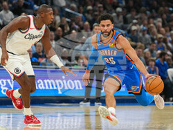 Clippers Thunder Basketball