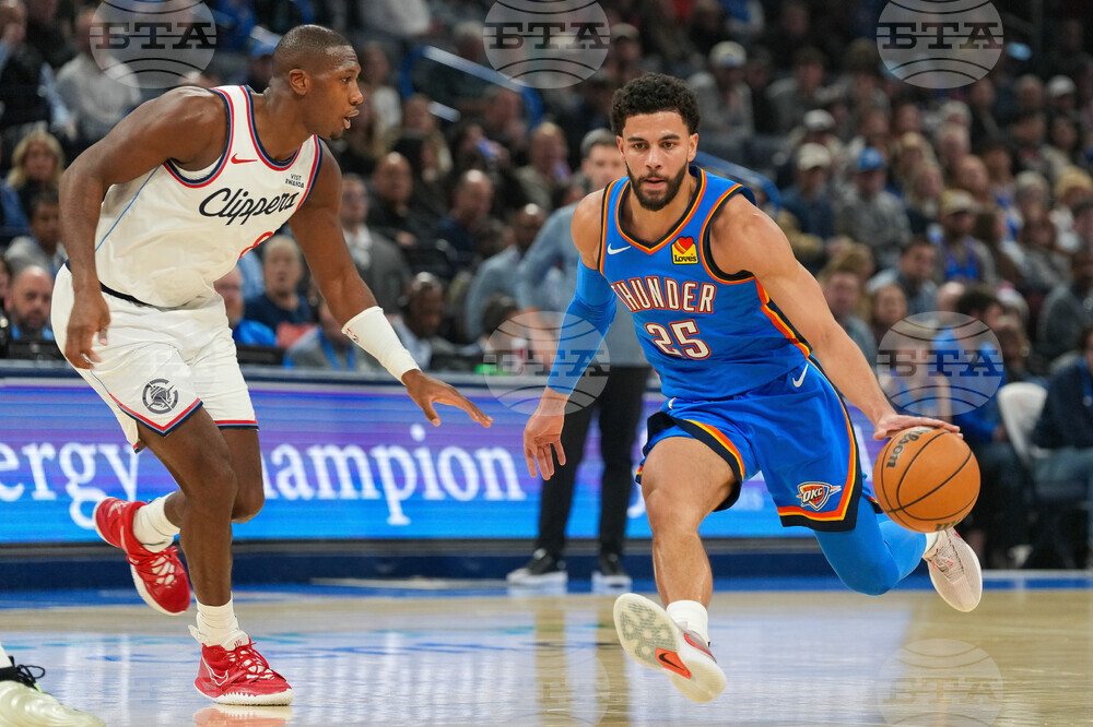 Clippers Thunder Basketball