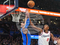 Clippers Thunder Basketball