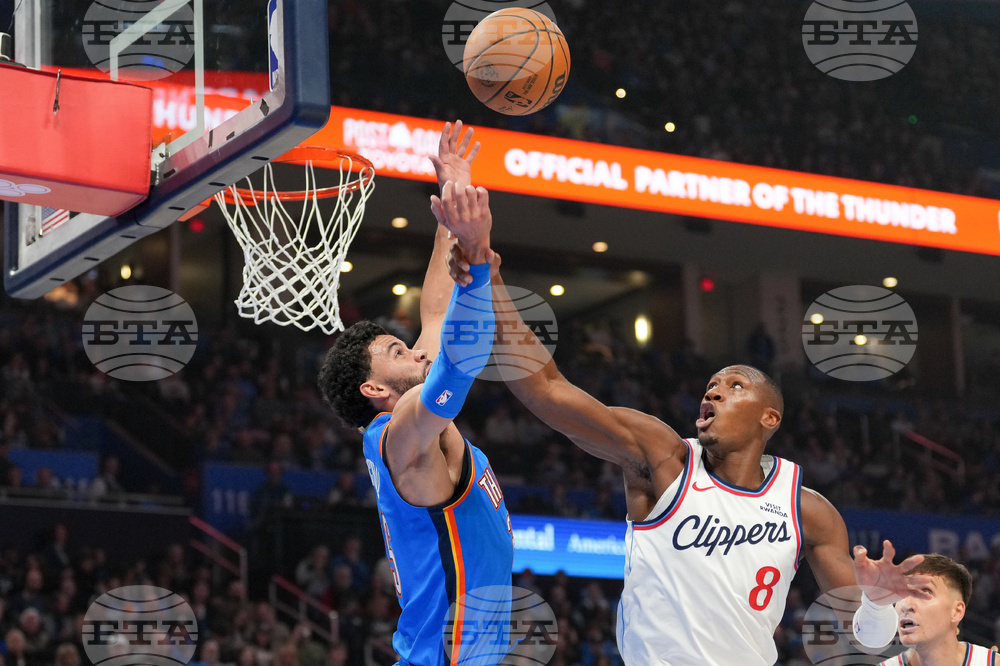 Clippers Thunder Basketball