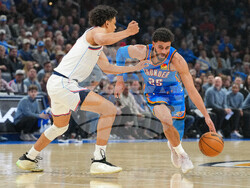 Clippers Thunder Basketball