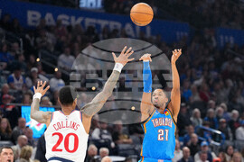 Clippers Thunder Basketball