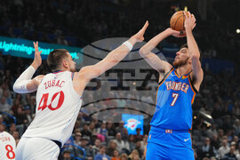 Clippers Thunder Basketball