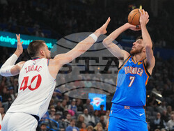 Clippers Thunder Basketball