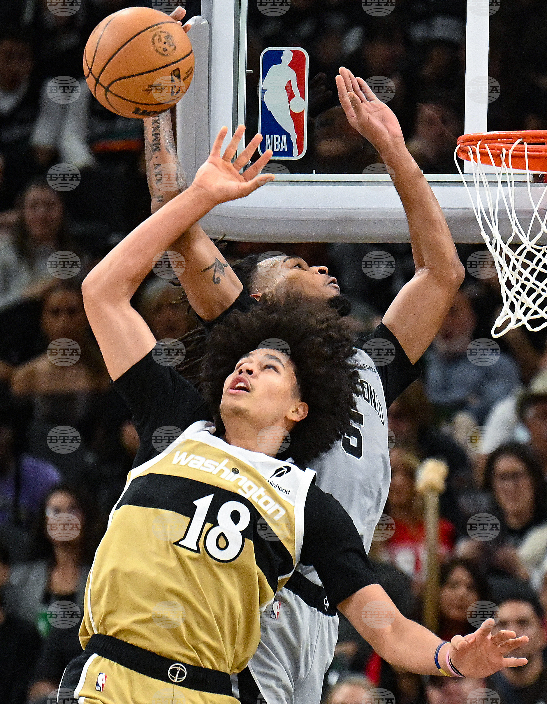 Wizards Spurs Basketball