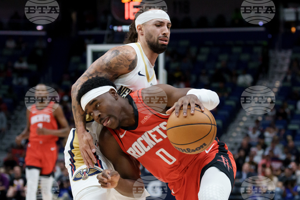 Rockets Pelicans Basketball
