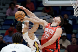 Rockets Pelicans Basketball