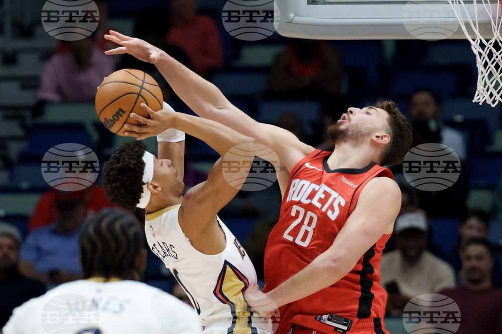 Rockets Pelicans Basketball