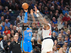 Clippers Thunder Basketball