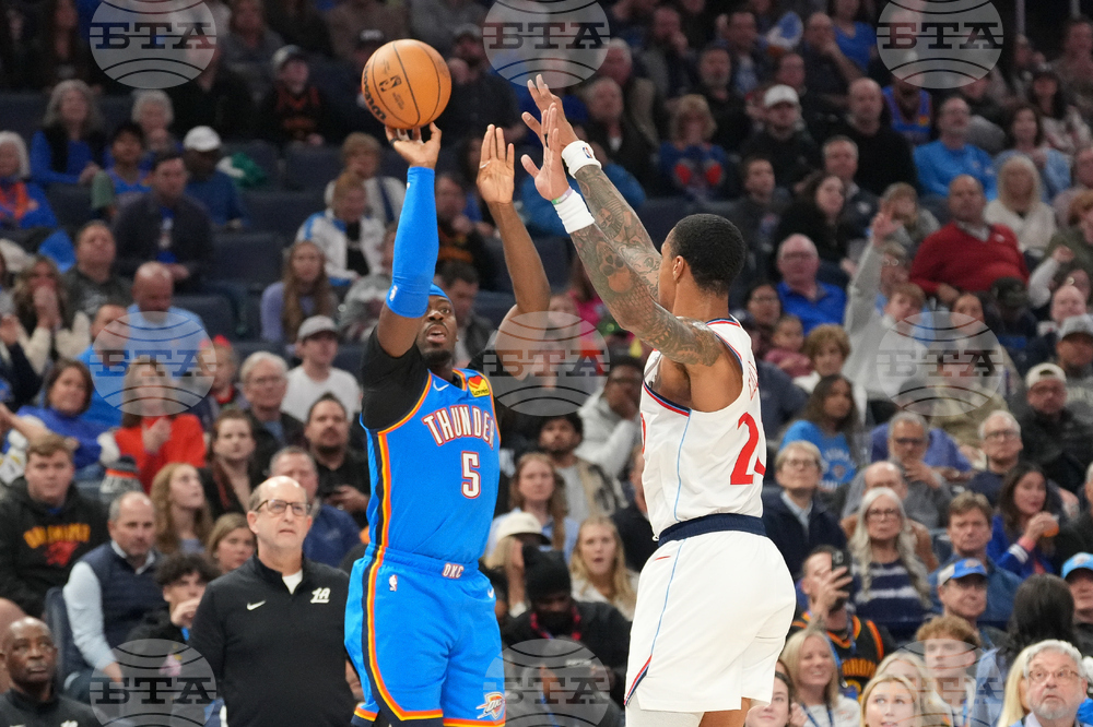 Clippers Thunder Basketball