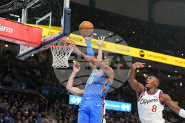 Clippers Thunder Basketball