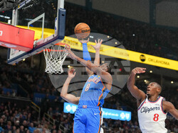 Clippers Thunder Basketball