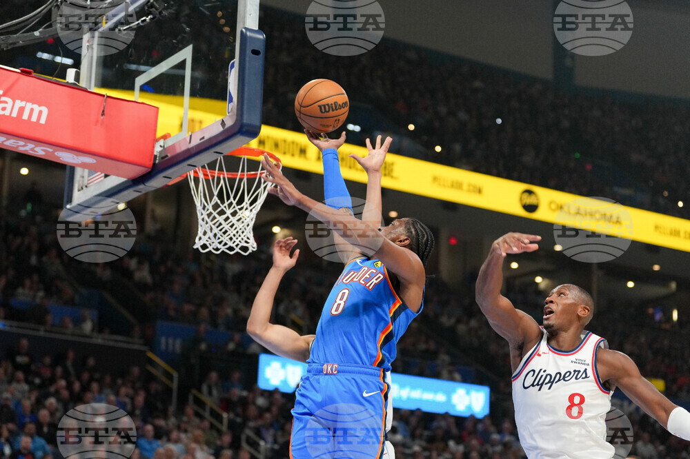 Clippers Thunder Basketball