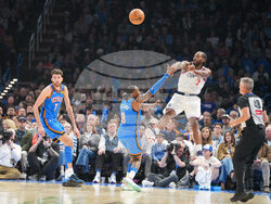 Clippers Thunder Basketball