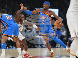 Clippers Thunder Basketball