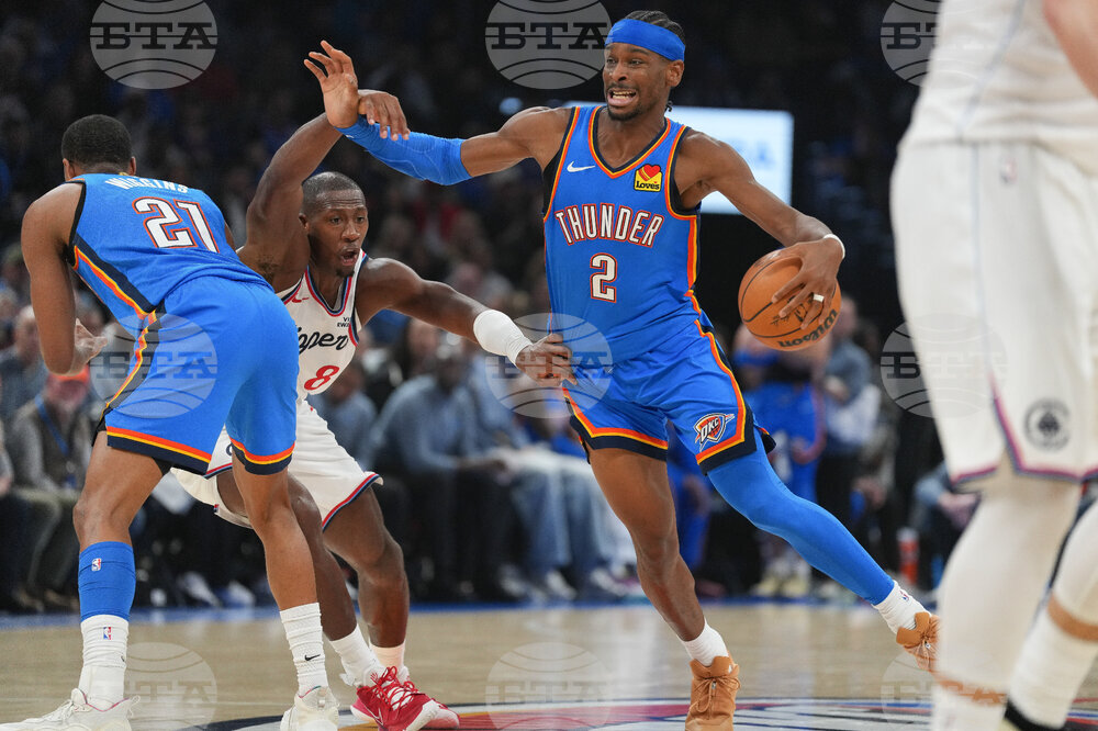 Clippers Thunder Basketball