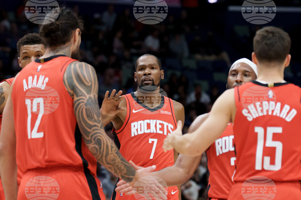 Rockets Pelicans Basketball