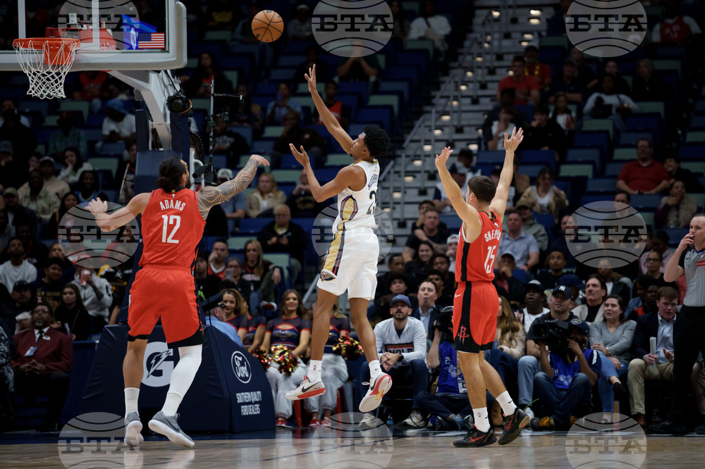 Rockets Pelicans Basketball