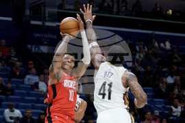 Rockets Pelicans Basketball