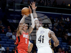 Rockets Pelicans Basketball