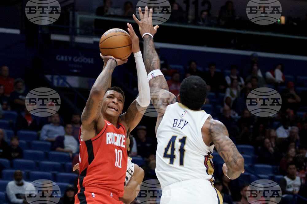Rockets Pelicans Basketball